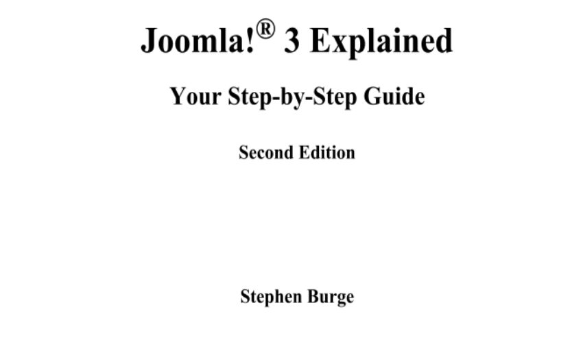 Joomla! 3 Explained-Pearson Education (2015).pdf